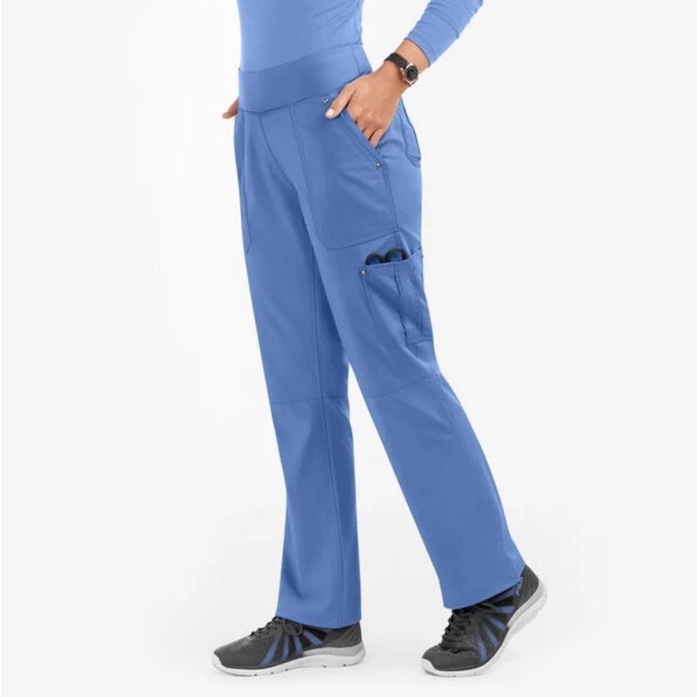 Healing Hands Blue Scrub Pants XXS Petite